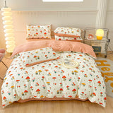 Popxstar  100% Cotton Duvet Cover Comforter cover Floral Style Bedding Quilt Cover housse de couette Bedclothes Bedspread 150x200 220x240