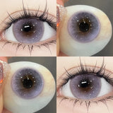 1Pair Grey Contact Lenses for Eyes Colored Lenses Beauty Pupils Soft Lens Make up Fashion Lenses Yearly Use Fast Shipping