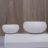 Popxstar  Creative High-end Restaurant Ceramic Sea Urchin Bowl White Special-shaped Ceramic Dish Bowl Hotel Club Molecular Cuisine Baipan