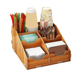 Multi-Cell Disposable Paper Cup Storage Shelf Space Saving Large Capacity Paper Cup Dispenser Durable Cup Straw Storage Rack