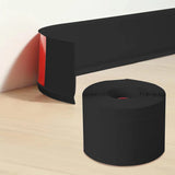 Popxstar Flexible Baseboard Molding Trim, 4 Inch Self-Adhesive Vinyl Wall Base, Peel and Stick Cove Base, Rubber Wall Base