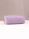 Popxstar  1pc Pencil Case Solid Color Pencil Case school supplies Large Capacity Pencil Case Stationery Bag Pencil Case School Pencil Case