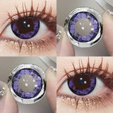 2pcs Diamond Cosplay Nightclub Party Contact Lenses Luxury Cosmetic Eye Softlens