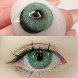 Graded 1pair Color Contact Lenses Mixblood Softlens 12months