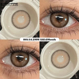 Color Contact Eye Color Lenses Makeup Natural Black Lens Cosmetics Blue Eyes Lenses Woman Makeup Brown Beauty Contacts