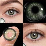 Popxstar  Natural Color Lens Eyes 2pcs Color Contact Lenses For Eyes Beauty Contact Lenses Eye Cosmetic Color Lens Eyes