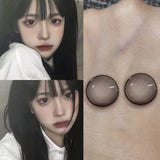 Popxstar  Natural Fashion Color Contact Lenses Men Prescription Myopia Lenses and Eye Contact Color Cosmetics 1pair/2pcs Free Shipping