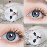 1 Pair Korean Color Contact Lenses with Natural Eye Contact Lenses Blue Brown Green Lenses Pupils Beauty Color lens