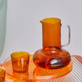 Popxstar 54oz Water Pitcher Glass Pitcher Tea Kettle Large Pitcher GlassTeapot Carafe Cold Juice Iced Drinking Jug for Boiling Water