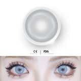 1pair Cosplay Koi Blue Green Pink Red Brown Violet Contact Lenses Halloween Scary Softlens 14.5mm