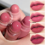 Popxstar 4 In 1 Matte Lipstick Pencil Kit Combo Velvet Sexy Red Lip Tint Non-stick Cup Multicolour Lipstick Pen Makeup Lips Cosmetic Set