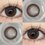 Popxstar 10Pcs 5 Pair Natural Color Contact Lenses for Eyes with Myopia 1 Day Disposable Colored Pupils Blue Eyes Colored Lenses