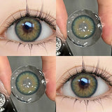 1 Pair Natural Color Contact Lenses for Eyes Brown Contacts Degree High Quality Lenses Korean Beautiful Pupil