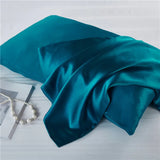Popxstar Natural Mulberry Silk Pillowcase Decorative Luxury 6A Bed Decorative Cushion Cover Solid Envelope Style Luxury Pure Pillow Case