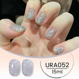 popxstar UR SUGAR 15ml Jelly Milky White Translucent Color Gel Polish Semi Permanent UV Gel Nail Art Soak Off Gel Varnish Latest Fashion