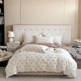3pcs Egyptian Cotton Bedding Set Includes 1 Duvet Cover and 2 Pillowcases New Printed Skin-friendly Breathable Soft Comfortable