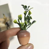 Popxstar Ins Style Mini Ceramic Small Vase Refrigerator Sticker Creative 3D Stereo Home Decoration Magnet