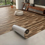 40x300cm Self-Adhesive Wood Grain PVC Stickers Thickened Waterproof Floor Wall Decals for Indoor Home Decor Easy Peel Stick
