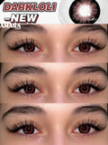 Popxstar  Big Diameter Black Lenses 14.5mm Lenses Colored Contact Lenses for Eyes Big Eye Lenses Natural Look Brown Lenses