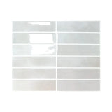 Popxstar  Self-Adhesive Wall Tiles Sticker Heat Resistant Peel AndStick Kitchen Bathroom Waterproof 3D Three-dimensional Wall Tile Sticker
