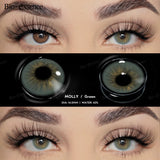 Popxstar 1 Pair Colored Contact Lenses Blue Eye Contact  Fashion Blue Lenses Green Lenses Colored YearlyPupils Fast Shipping