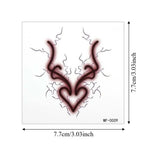 Waterproof Zodiac Signs Temporary Tattoo Virgo Pisces Scorpio the Twelve Zodiac Signs Gothic Chic Symbol Tattoo Cancer Leo Libra