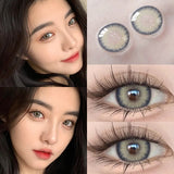 Popxstar  New Lense 1 Pair Color Contact Lenses with Natural Eye Contact Lenses Blue Brown Green Lenses Pupils Beauty Color Lens
