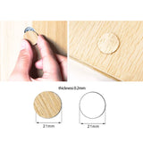 Popxstar Wooden Furniture Self Adhesive Screw Cap Cover Hole Stickers Wood Craft Desk Cabinet Drawer Art Sticker Ornament