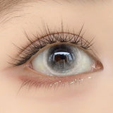 1pair Black White Halloween Color Contact Lenses Crazy Eye Lens