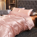 Popxstar Luxury Rayon Satin Bedding Set Duvet Cover Set Single Double King Size Bedding Kit 2pcs/3pcs/4pcs Bed Cover Bed Linen Set