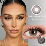Colored Contact Lenses Fashion Green Eyes Lenses Makeup Blue Eyes Contact Natural Brown Lenses Yearly Beauty Gray Pupils