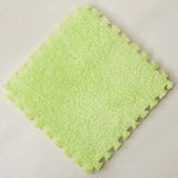 Popxstar 1-20pcs Soft Suede Carpet  Anti-slip and Shockproof Sports Fitness Mat EVA Foam Puzzle Warm Carpet Children's Room Baby Play Mat