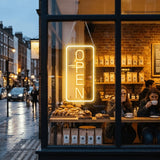 Dimmable LED Neon Sign Adjustable Brightness Soft Silicone Light Strip Business Store Sign Acrylic Backboard