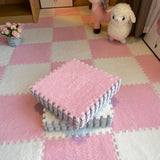 Popxstar Soft Plush Kids Carpet Baby Play Mat Children's Rugs Toys EVA Foam Children's Mat Puzzle Interlock Floor Mats 30*30 CM