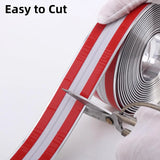 Popxstar 5M Self Adhesive Wall Stickers Baby safety tape Furniture Edge Guard Strip pvc corner 90 degree angle trim wall edge protector