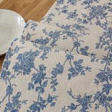 Popxstar Vintage Printing Table Runners Coffee Kitchen Dining Table Home Decor Christmas Wedding Holiday Farmhouse Style Chic Handmade