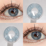 1 Pair Color Contact Eye Color Lenses Makeup Natural Brown Lens Cosmetics Gray Eyes Lenses Woman Makeup Blue Beauty Con