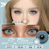 Graded 1pair Color Contact Lenses Mixblood Softlens 12months