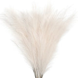 Popxstar  10pcs Fluffy Pampas Grass Artificial Simulation Plant Flowers  for Wedding Boho Bouquet Home Party Decoration Reed Floral Decor