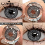 Natural Colored Contact Lenses Fashion Blue Eyes Lenses Gray Beautiful Pupils High Quality Brown Makeup Eyes Contacts