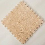 Popxstar 1-20pcs Soft Suede Carpet  Anti-slip and Shockproof Sports Fitness Mat EVA Foam Puzzle Warm Carpet Children's Room Baby Play Mat