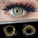 Popxstar  Natural Color Lens Eyes 2pcs Color Contact Lenses for Eye Beauty Contact Lenses Eye Yearly Cosmetic Color Circle Lenses