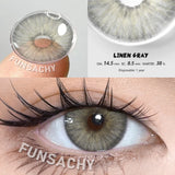 Popxstar  1 Pair Colored Contact Lenses Eye Color Lenses Natural Lenses Pupils Brown Blue Grey Fashion Lens Yearly Cosmetics Lens