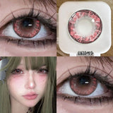 Graded 1pair Color Contact Lenses Diamond Series Softlens 14.4mm