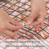 Popxstar Silk Rose Flowers 3D Backdrop Wall Wedding Decoration Artificial Flower Wall Panel for Home Decor Backdrops Baby Shower