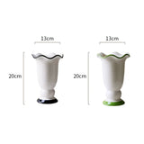 French style ceramic vase hydroponics dried flowers flower arrangement desktop ornament home living room dining table decoration