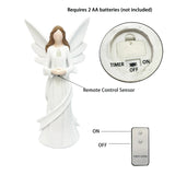 Popxstar  1 Pc Angel Candle Sculpture Light (Batteries Not Included) Christmas, Thanksgiving, and Hanukkah Atmosphere Decor