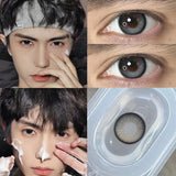 1 Pair Color Contact Lens Natural Contact Lens Blue Contact Lens Pupil Men Color Contact Lens Eye Cosmetic Prescription