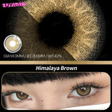 Popxstar  Natural Brown Big Eyes Color Contact Lenses for Eyes Blue Beauty Natural Pupils Style Lens Contacts Fast Shipping Yearly