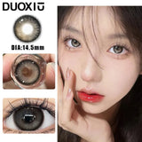 Popxstar  1Pair New Contact Lenses for Eye color Lenses Rock Sweetheart Pink Lenses Degree Prescription -0.00to-8.00 Beauty Pupils